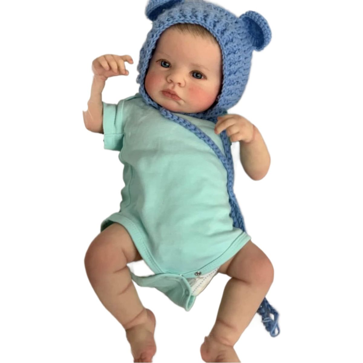 LSABEL RENACI - Muñeca Reborn Realista 20 Pulgadas Y 50 Cm Para Bebé Y Niña