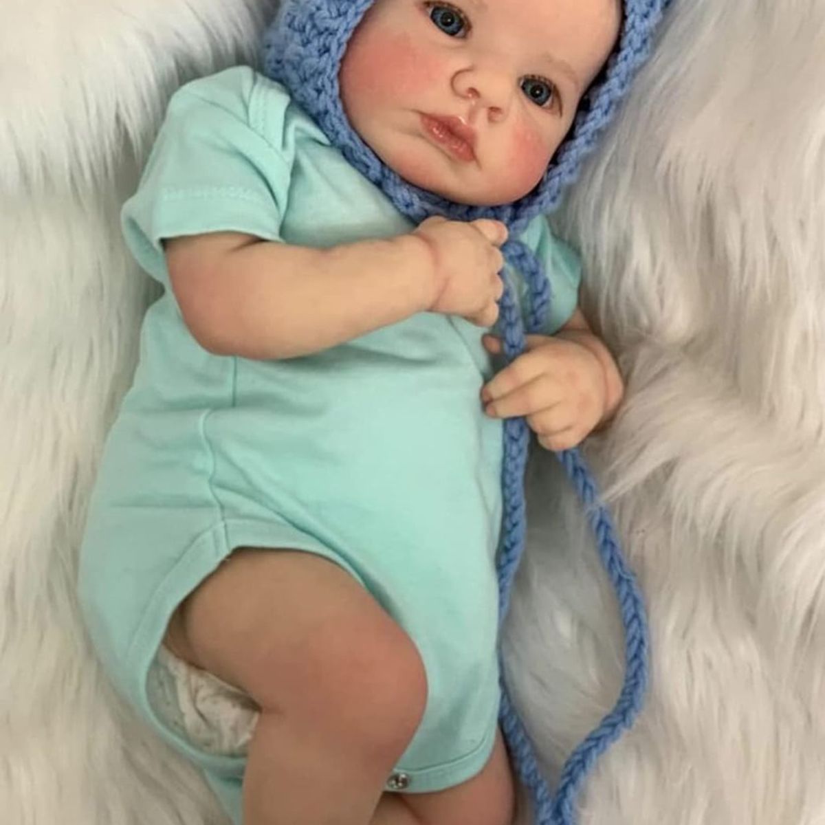 LSABEL RENACI - Muñeca Reborn Realista 20 Pulgadas Y 50 Cm Para Bebé Y Niña