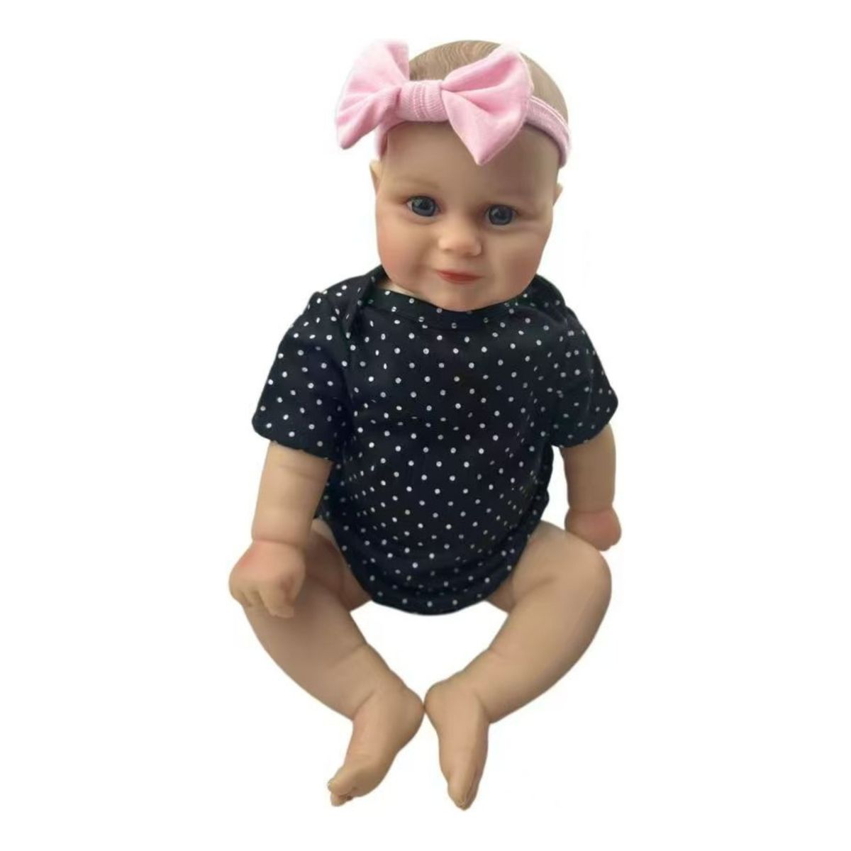 LSABEL RENACI - Muñeca Bebé Reborn De Silicona De 50 Cm