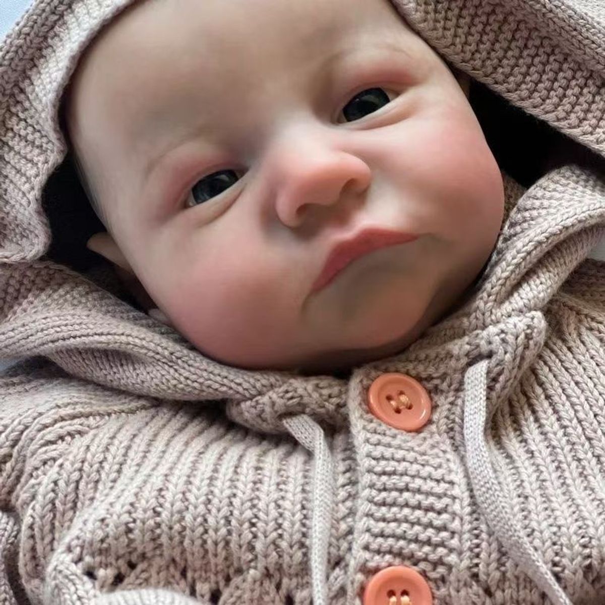 LSABEL RENACI - Muñeca Bebé Renacido Realista 19 Pulgadas Niño Silicona