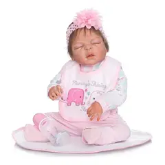 LSABEL RENACI - Muñeca Renacida Realista De Silicona De 57 Cm Para Niña