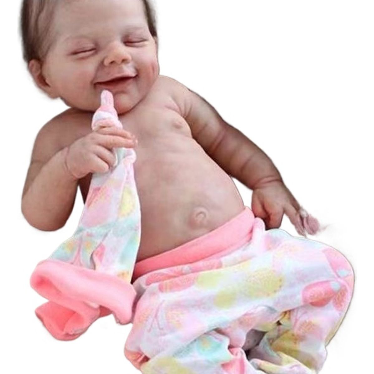 LSABEL RENACI - Muñeca Bebé Reborn Niña Silicona Suave  22 Pulgadas Y 55 Cm