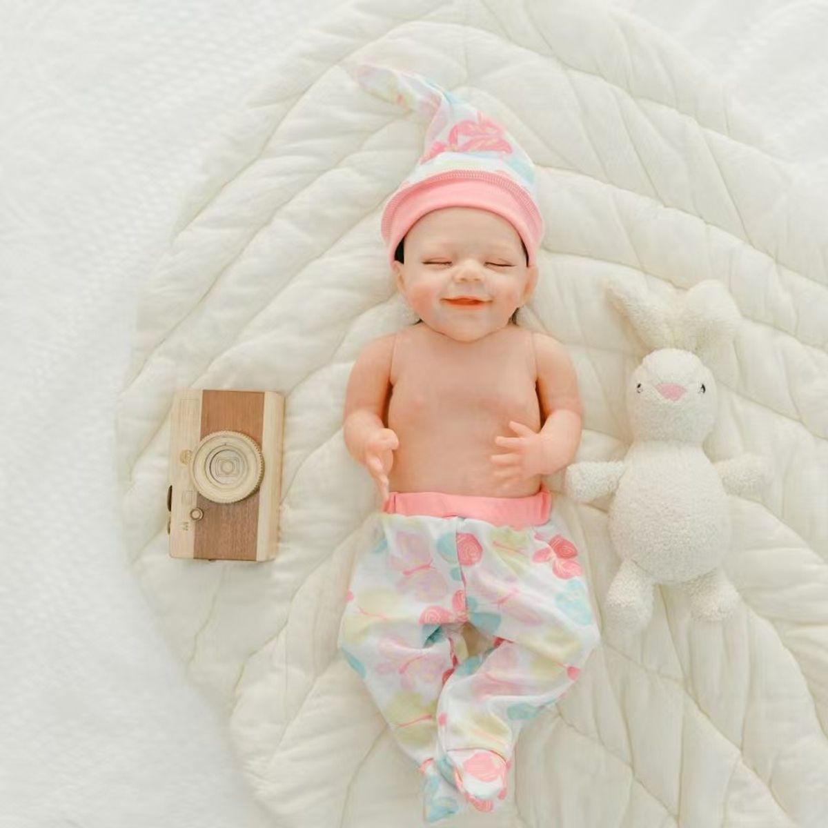 LSABEL RENACI - Muñeca Bebé Reborn Niña Silicona Suave  22 Pulgadas Y 55 Cm