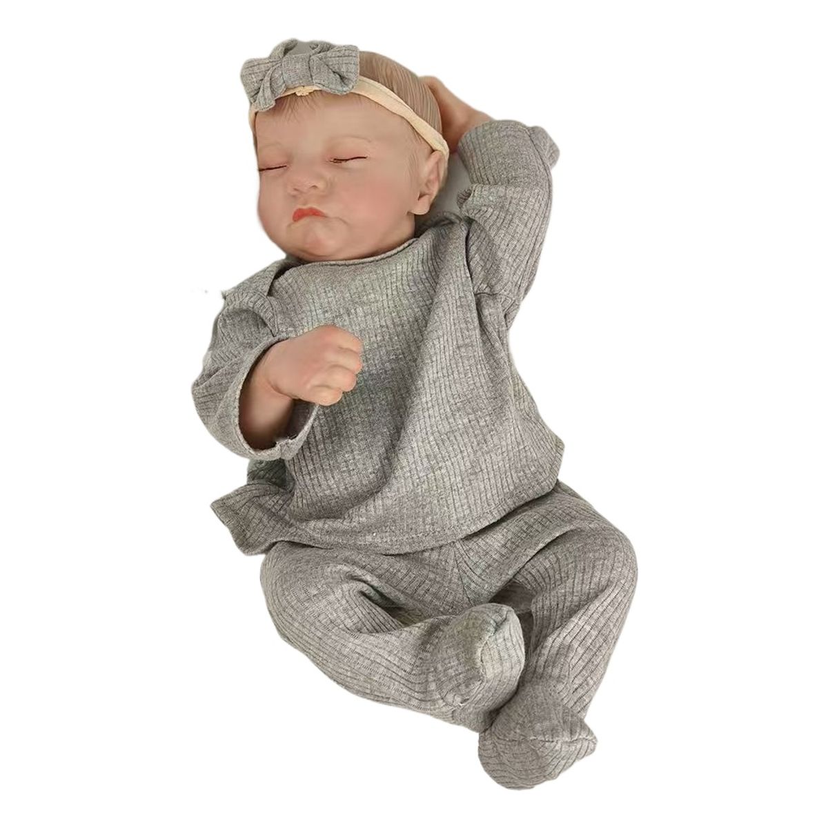 LSABEL RENACI - Muñeca Bebé Recién Nacida De Silicona De 49 Cm