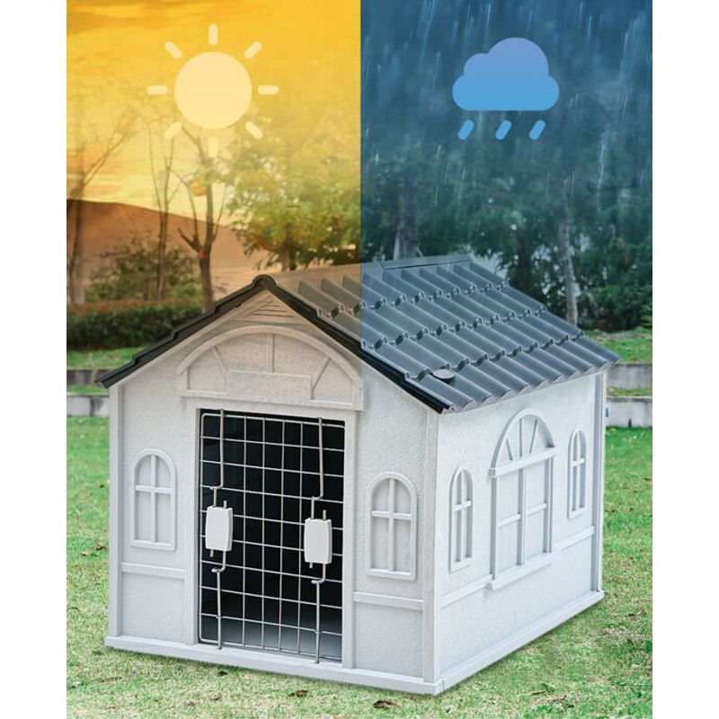 CASTLEN - Casa Para Perros Con Orificios De Ventilación Superiores