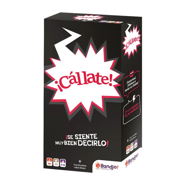 ASMODEE - ¡ Cállate ! Juego de Mesa