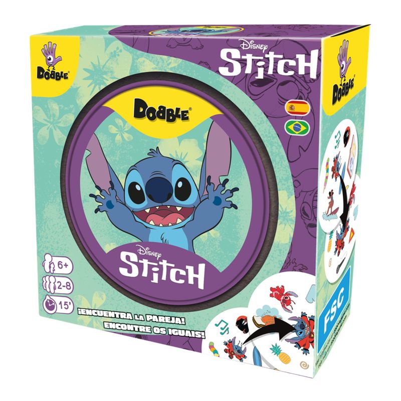 ASMODEE - Dobble Stitch Juego de Mesa