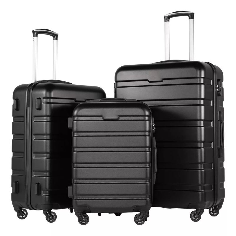 EVERSO - Set 3 Maletas De Viaje  10 15 23 Kilos Equipaje-