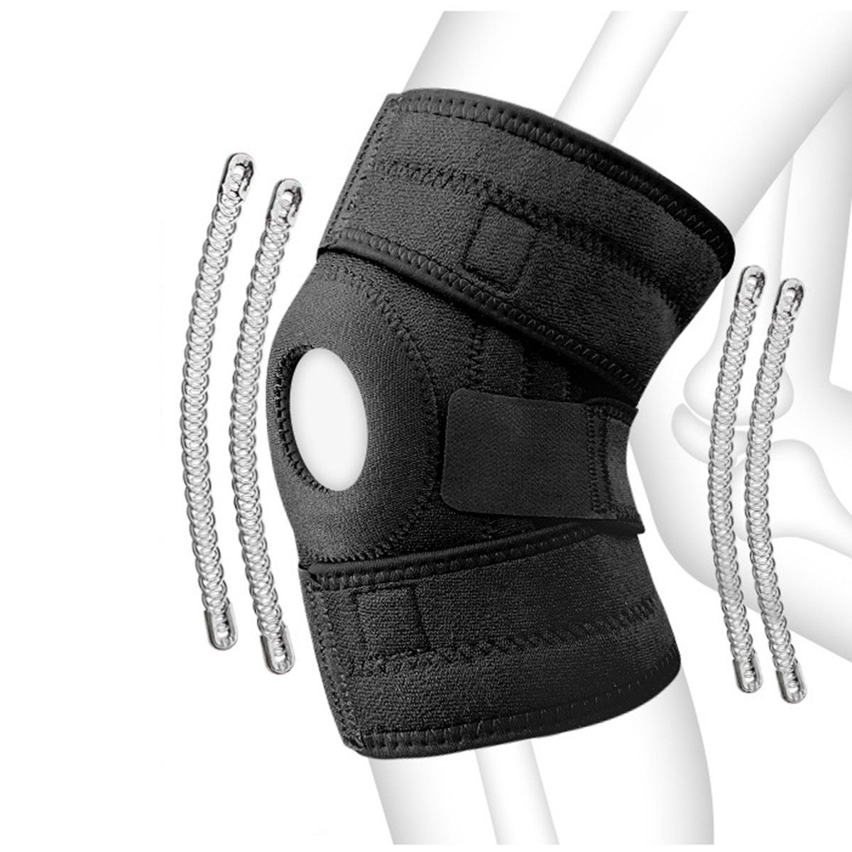 GENERICO - Rodillera Ortopédicas Estabilizador Rótula Soporte Rodill