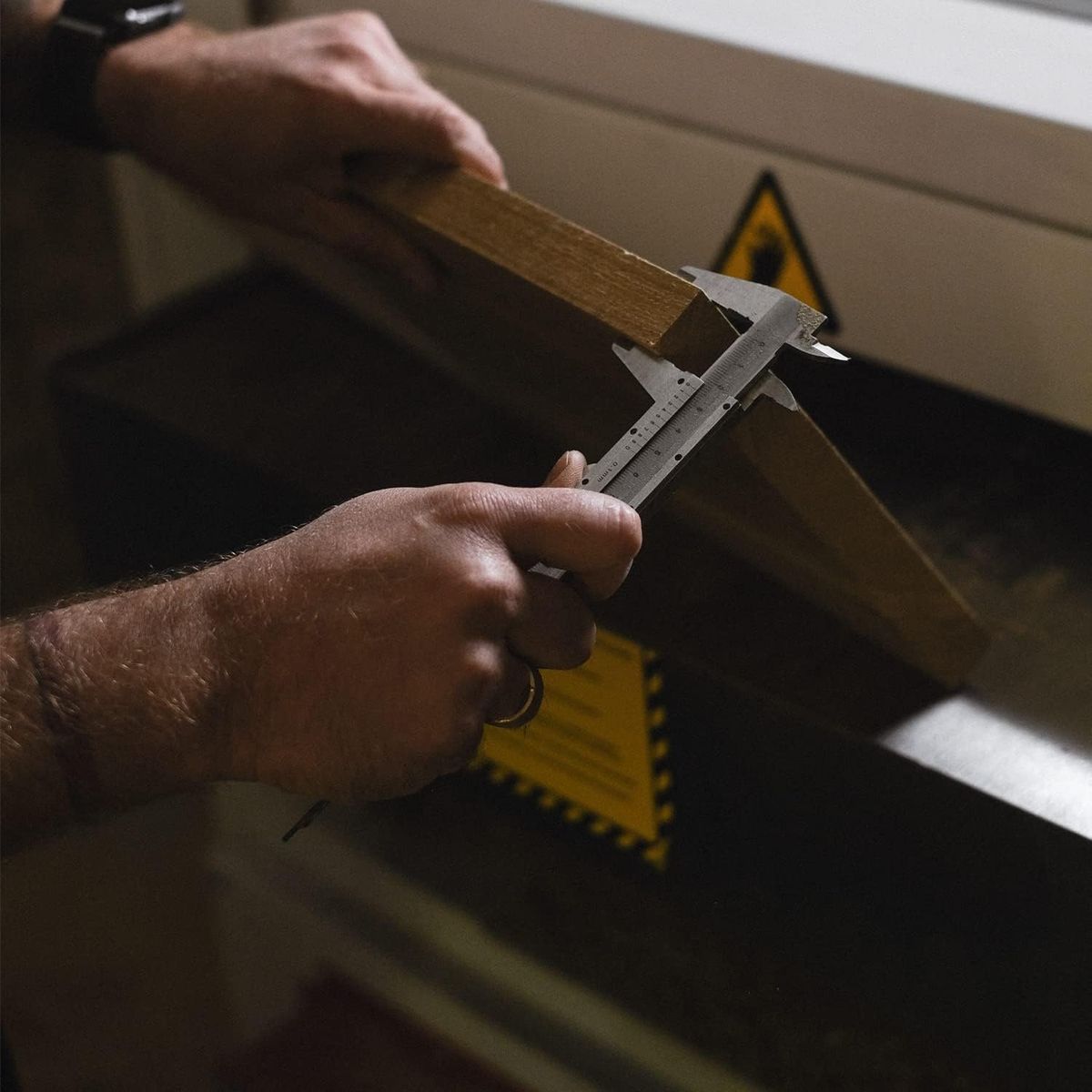 GENERICO - 0-150mm Acero Al Carbono Calibrador Vernier Precisión 002mm