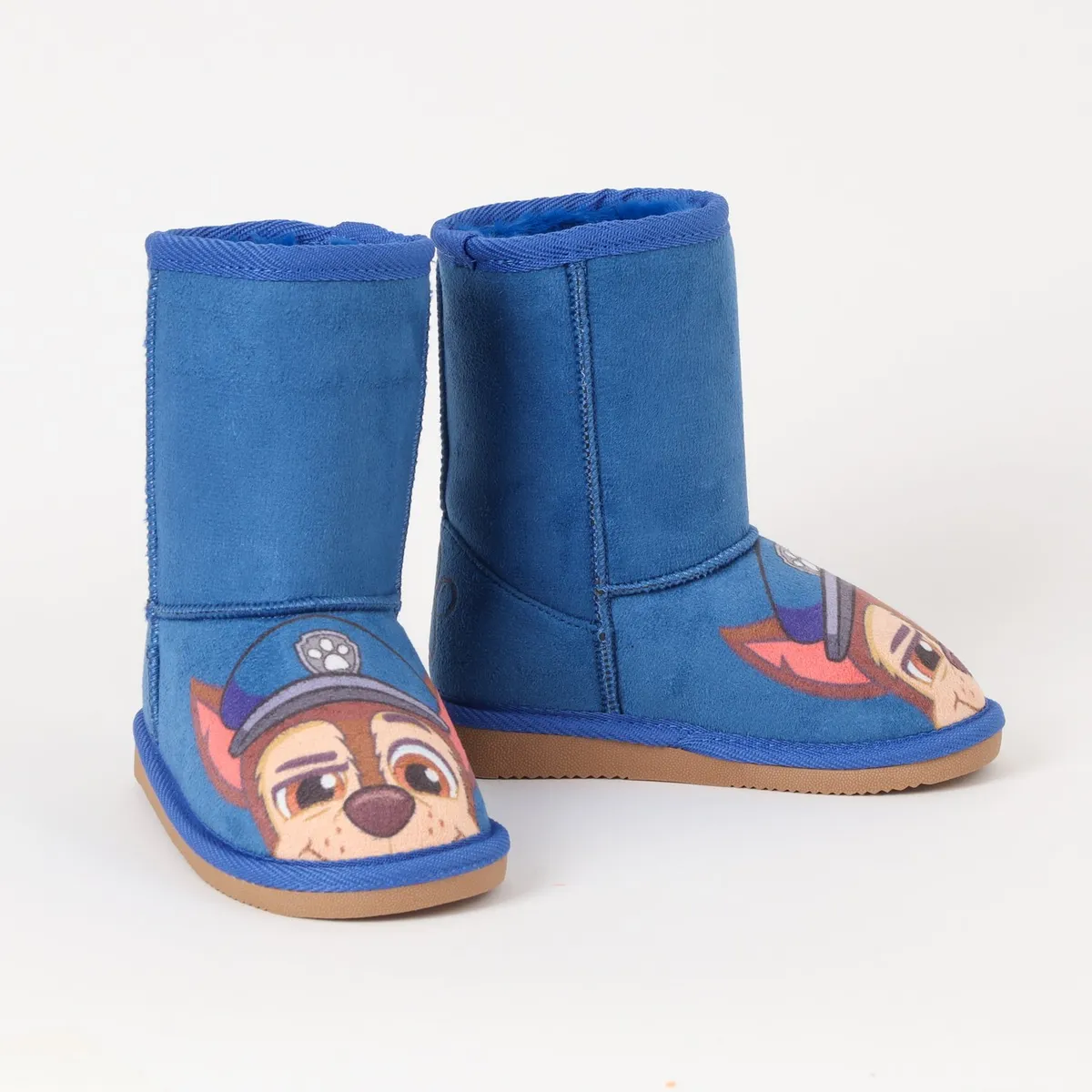 PAW PATROL - Bota Chiporro Niño Chase Face Azul Paw Patrol