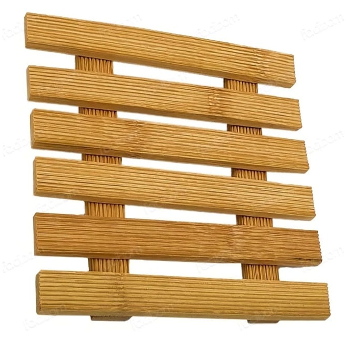 GENERICO - Soporte Protector Para Maceta Soporte De Escritorio Bambu