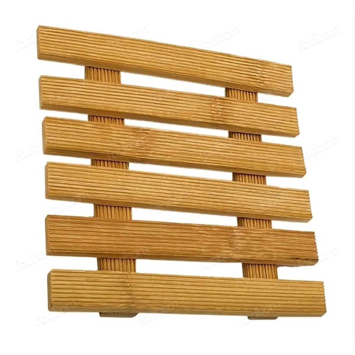 GENERICO - Soporte Protector Para Maceta Soporte De Escritorio Bambu