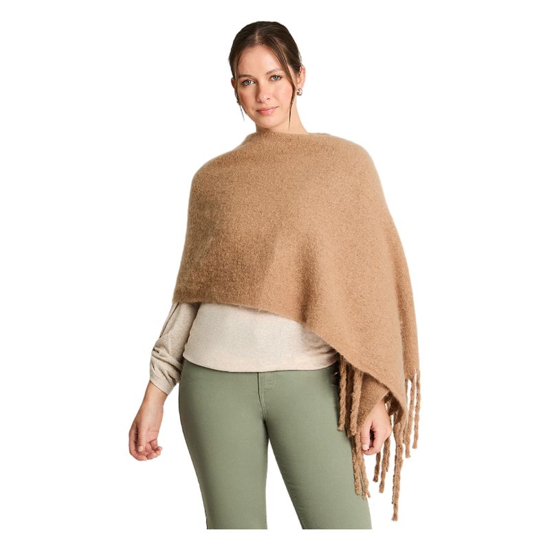CURVI - Bufanda Lanialla Color Beige