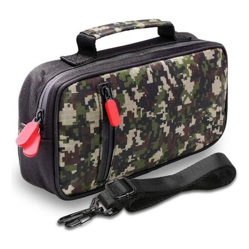 GENERICO - Funda Camuflaje para Nintendo Switch con Correa Ajustable