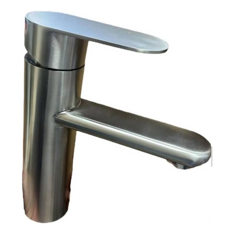 GENERICO - Llave Monomando Cromada para Lavamanos Moderno y Elegante