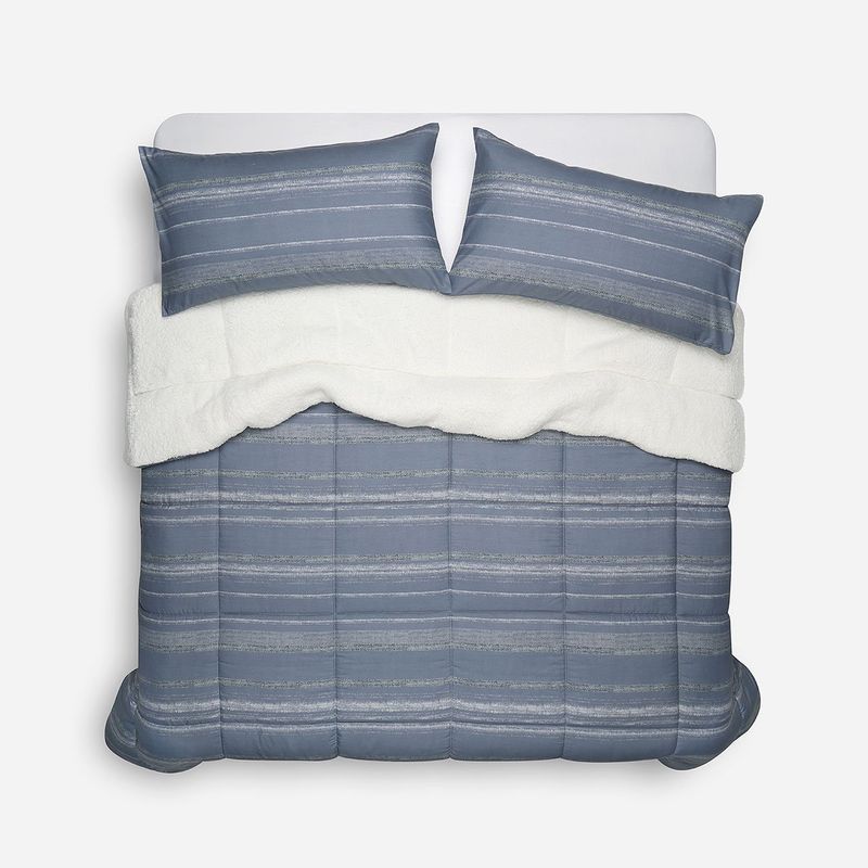 ROSEN - Plumón Alaska Sherpa Brogan Azul 2 Plazas