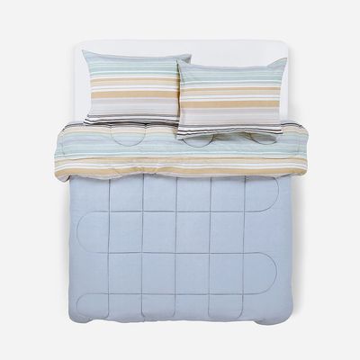 Imagen 2 del producto Plumón Reversible Soft Touch Alirio Azul King