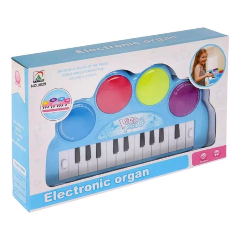 GENERICO - Piano Electrónico Infantil con Luces y Sonidos Musicales