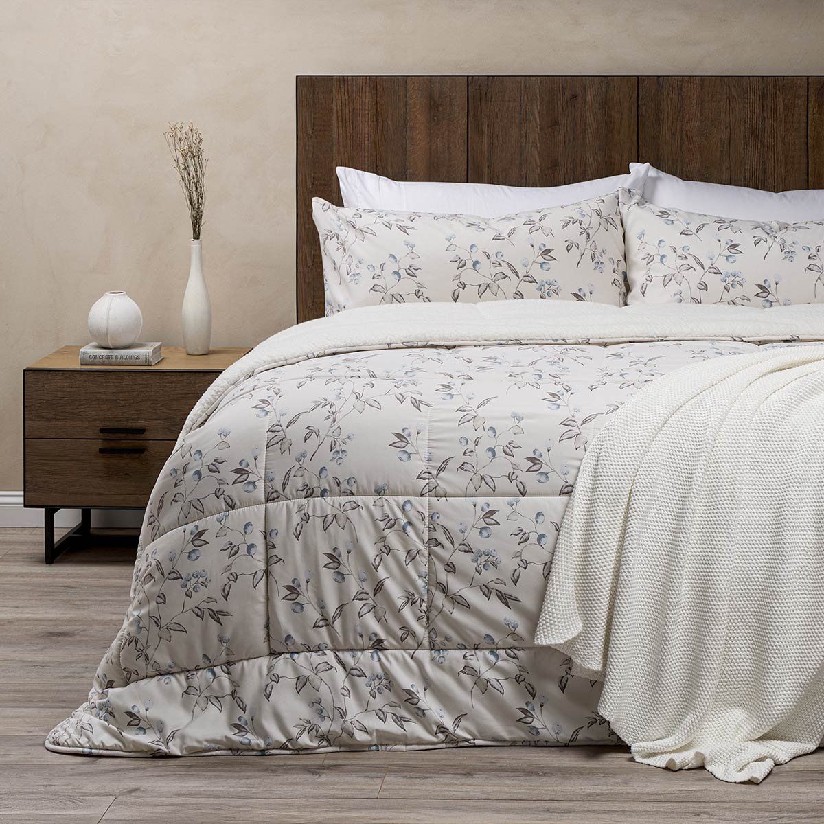 ROSEN - Plumón Alaska Sherpa Freya Beige 2 Plazas