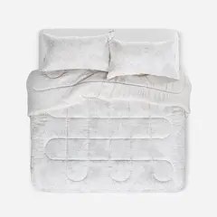 ROSEN - Plumón Reversible Soft Touch Amelia Beige Súper King