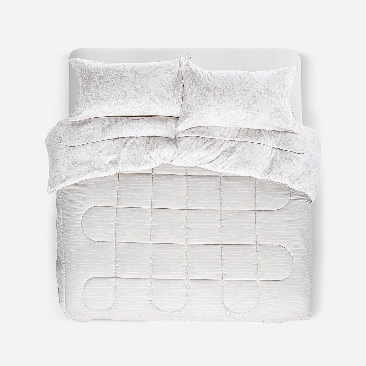 ROSEN - Plumón Reversible Soft Touch Amelia Beige Súper King