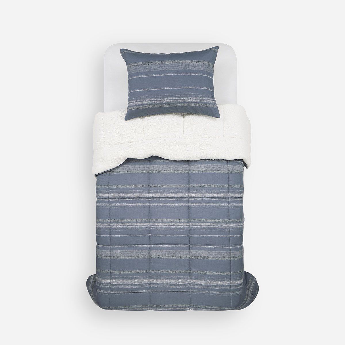 ROSEN - Plumón Alaska Sherpa Brogan Azul 1,5 Plazas