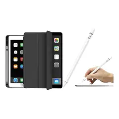 GENERICO - Carcasa Silicona y Lápiz Pencil para iPad 9.7 Pulgadas