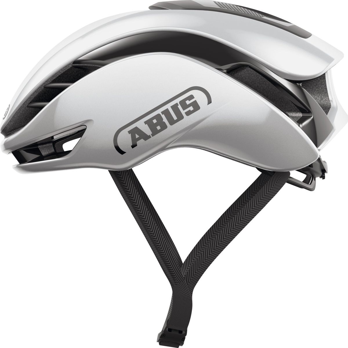 ABUS - Casco Bicicleta Gamechanger 2.0 Plata Brilla Talla L 57-61cm