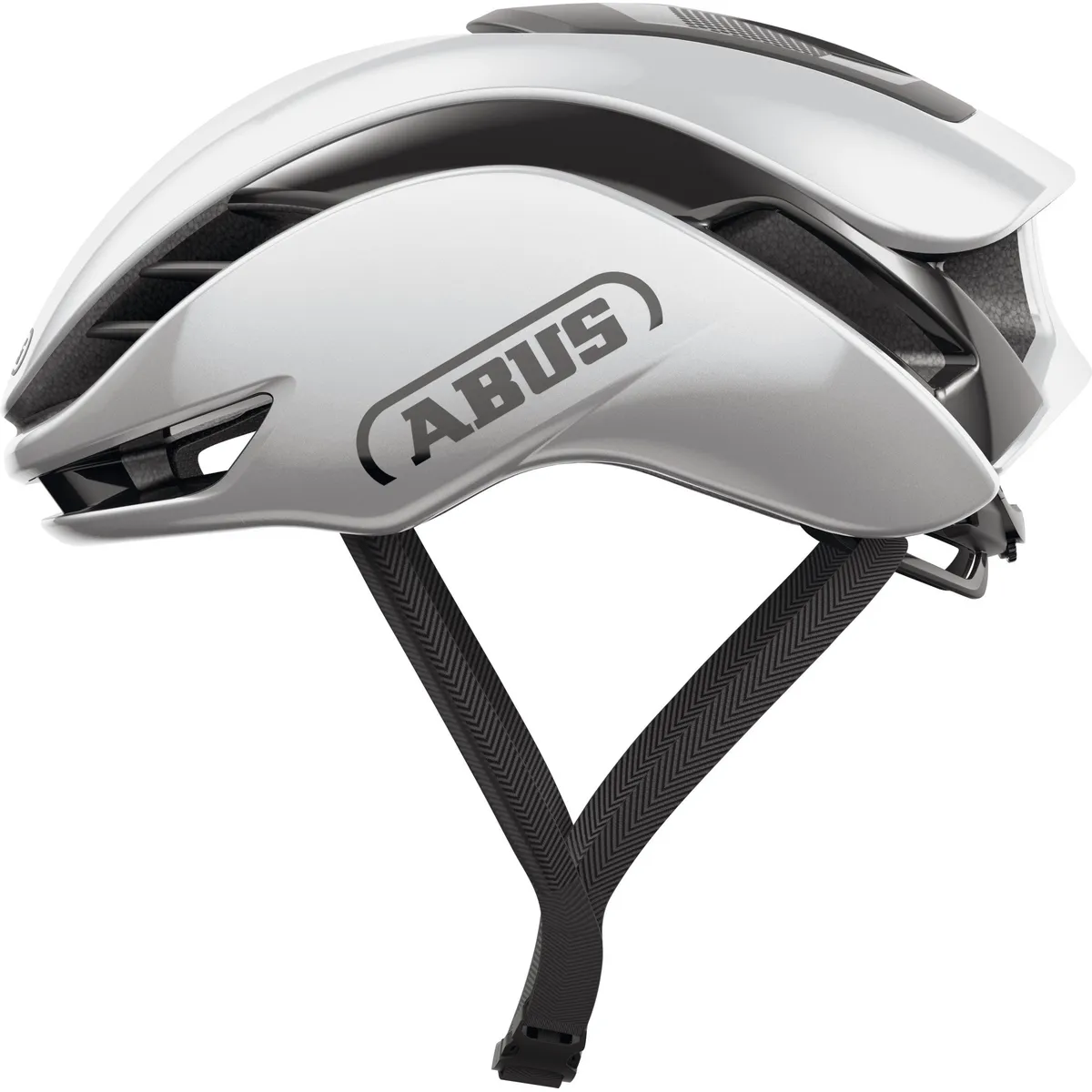 ABUS - Casco Bicicleta Gamechanger 2.0 Plata Brilla Talla L 57-61cm
