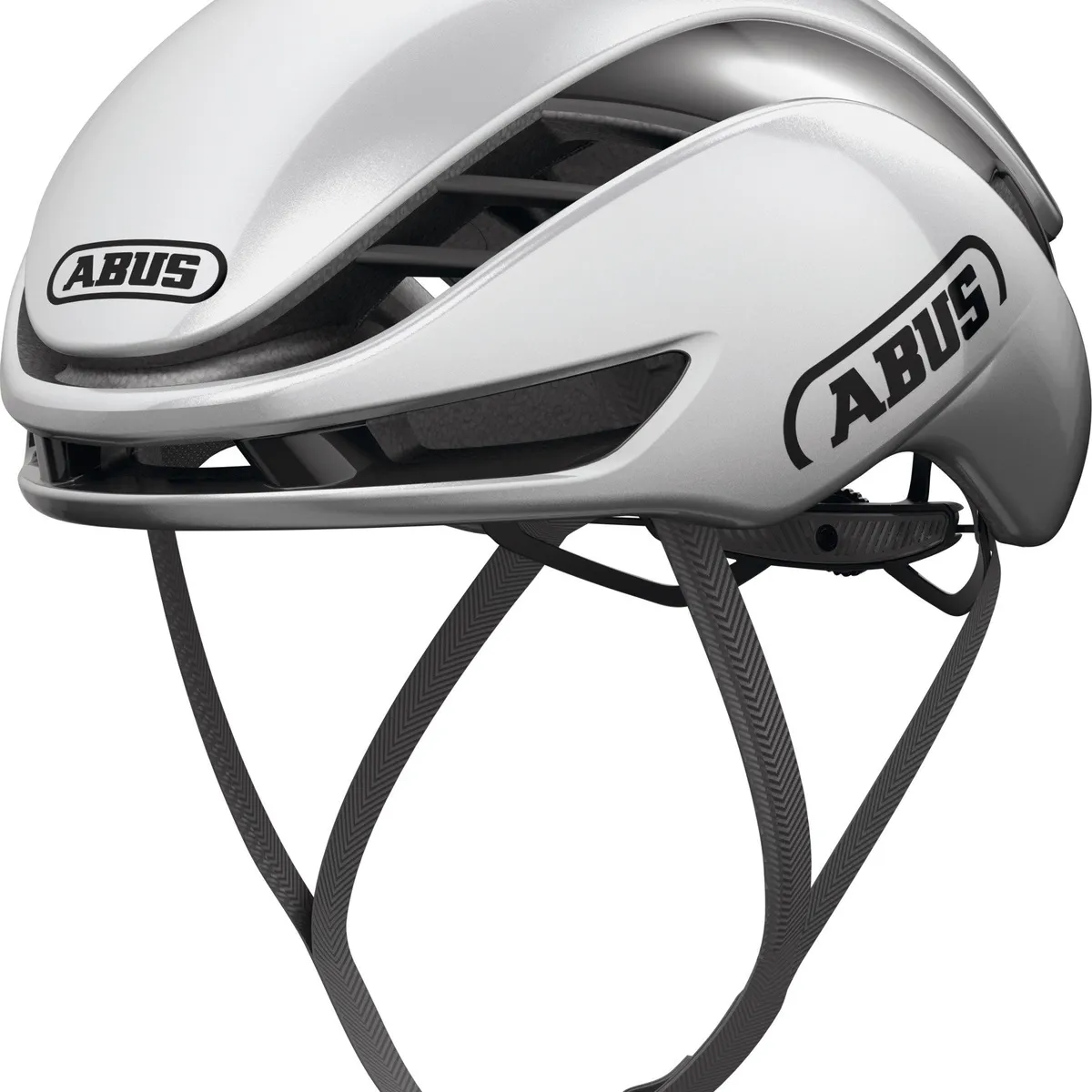 ABUS - Casco Bicicleta Gamechanger 2.0 Plata Brilla Talla L 57-61cm