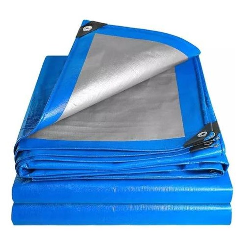 GENERICO - Lona Impermeable Multiusos 6x8m, Resistente y Duradera
