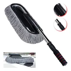 GENERICO - Plumero de Microfibra para Coche - Limpieza Exterior Eficiente
