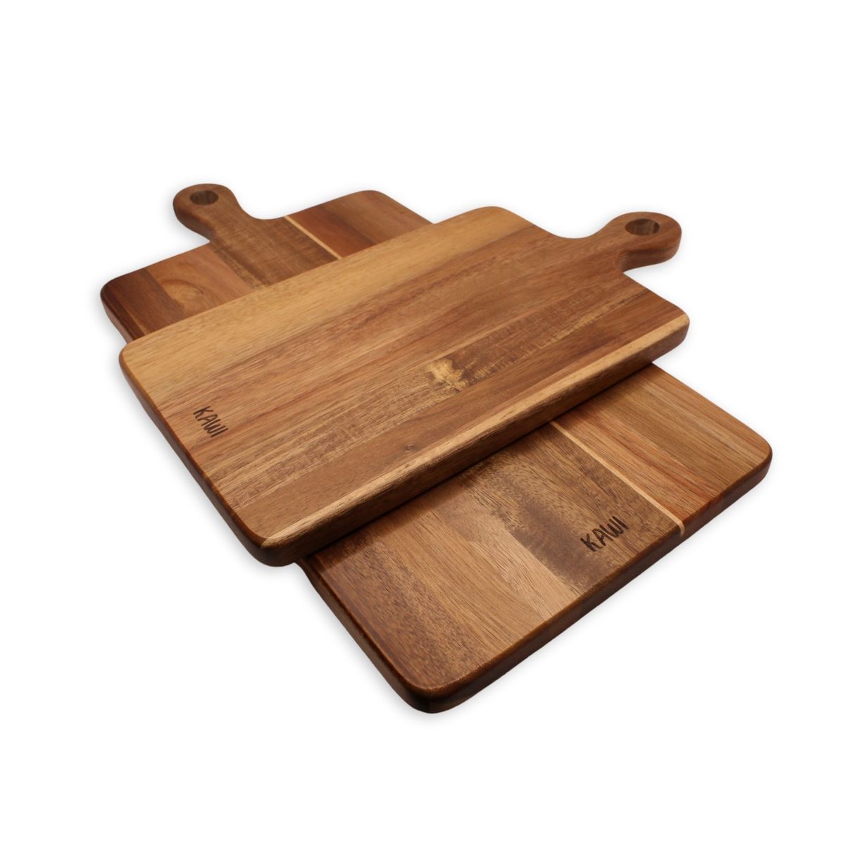 KAWI - Set 2 Tablas Para Aperitivo De Madera De Acacia Kawi®