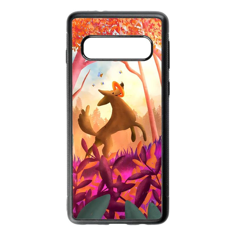 GENERICO - Funda Antigolpes para Samsung S10 Plus, TPU y Aluminio Negra