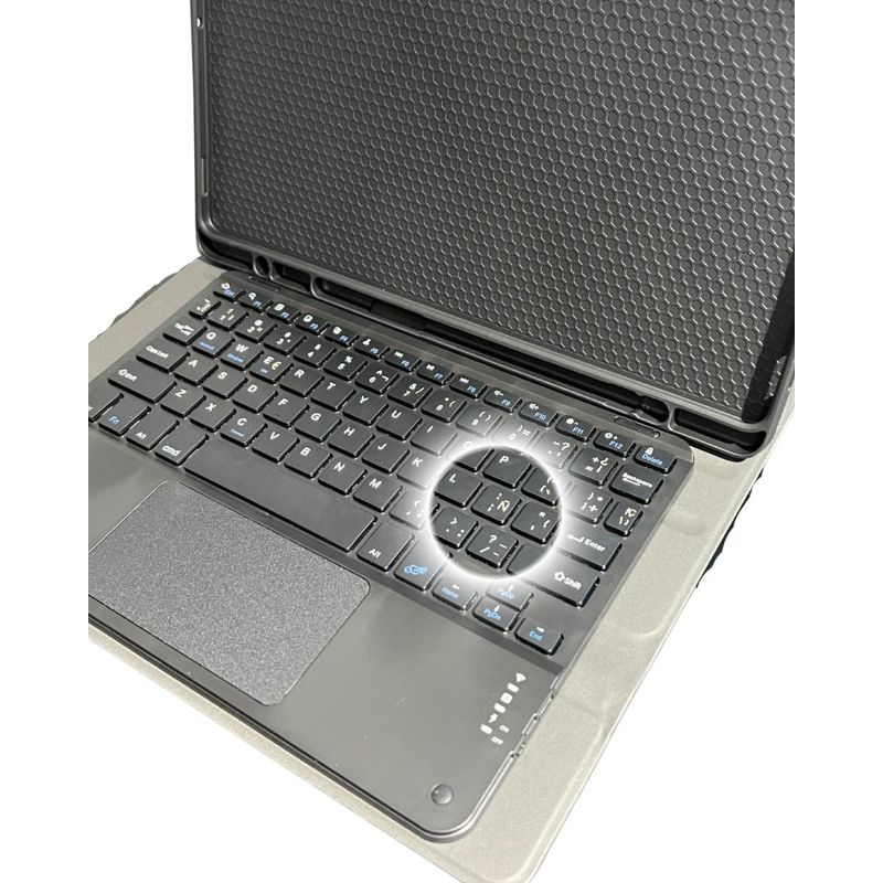 GENERICO - Funda con Teclado Bluetooth y Touchpad para Tab 12.4"