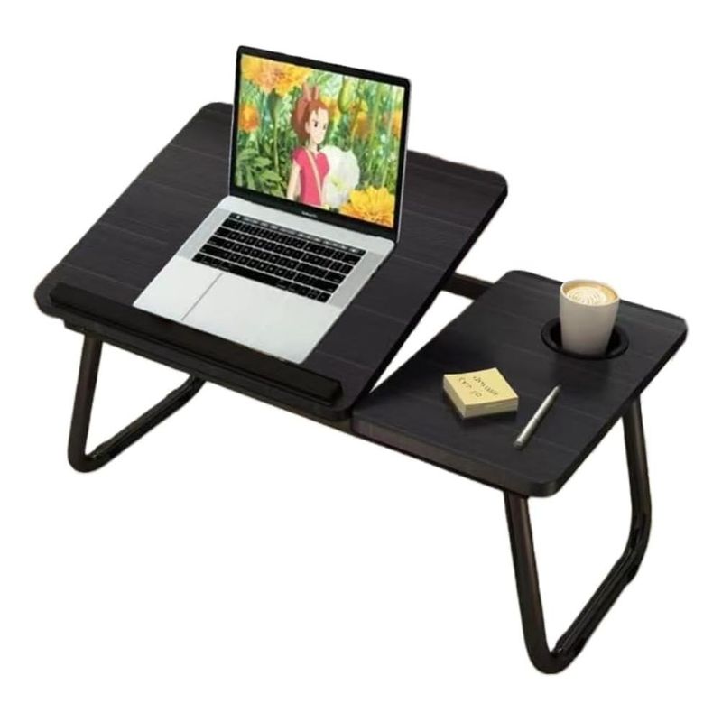GENERICO - Mesa Plegable Ergonomía Ajustable para Laptop y Más