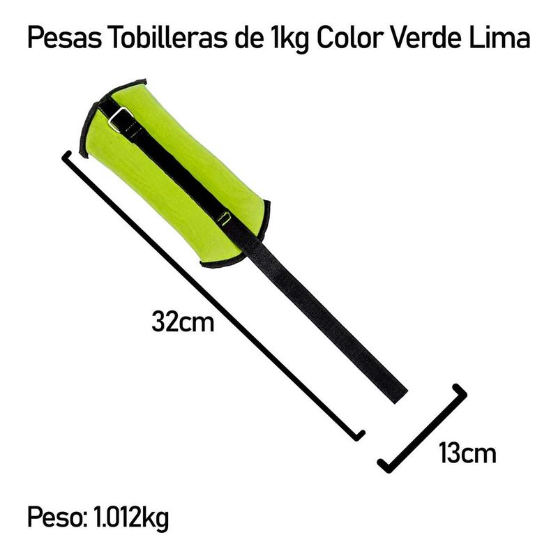 GENERICO - Pesas de Tobillo y Muñeca para Ejercicios de Resistencia