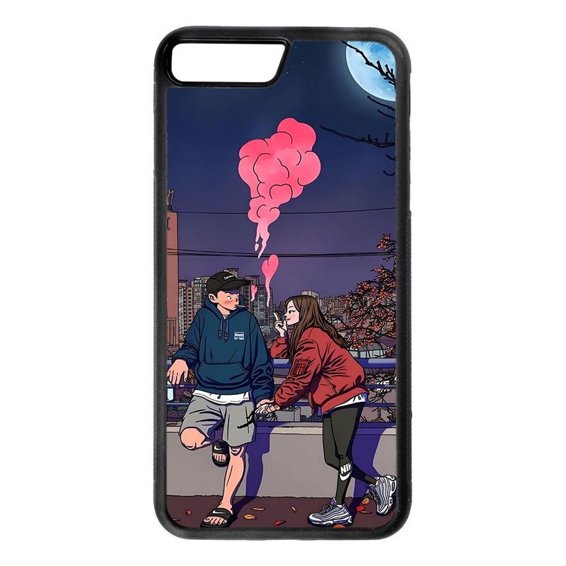 GENERICO - Funda Antigolpes de TPU y Aluminio para iPhone 8 