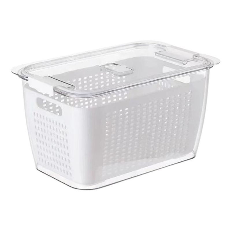 GENERICO - Caja Hermética Organizadora para Alimentos Frescos 1.7L