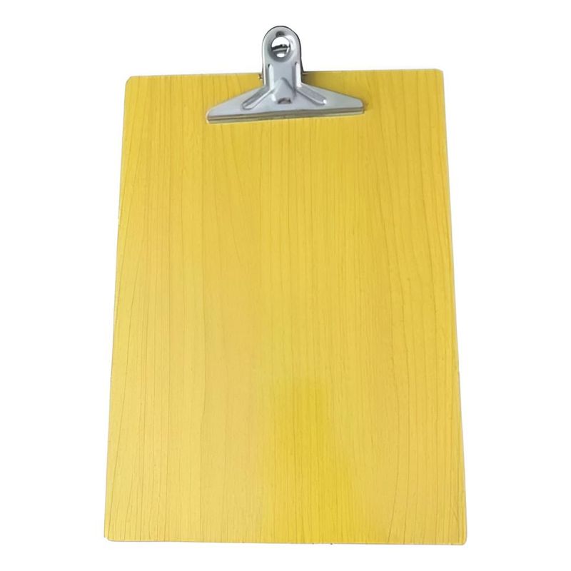 GENERICO - Set de 5 Tablas Portapapeles de Madera para Oficina