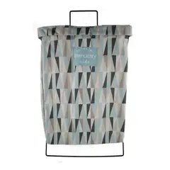 GENERICO - Cesto Plegable Rectangular para Ropa y Juguetes Diseño Triángulo