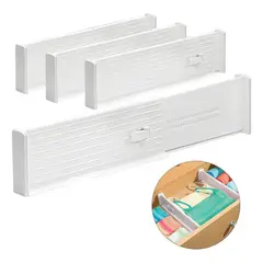 GENERICO - Separadores Ajustables para Cajones - Organiza con Estilo