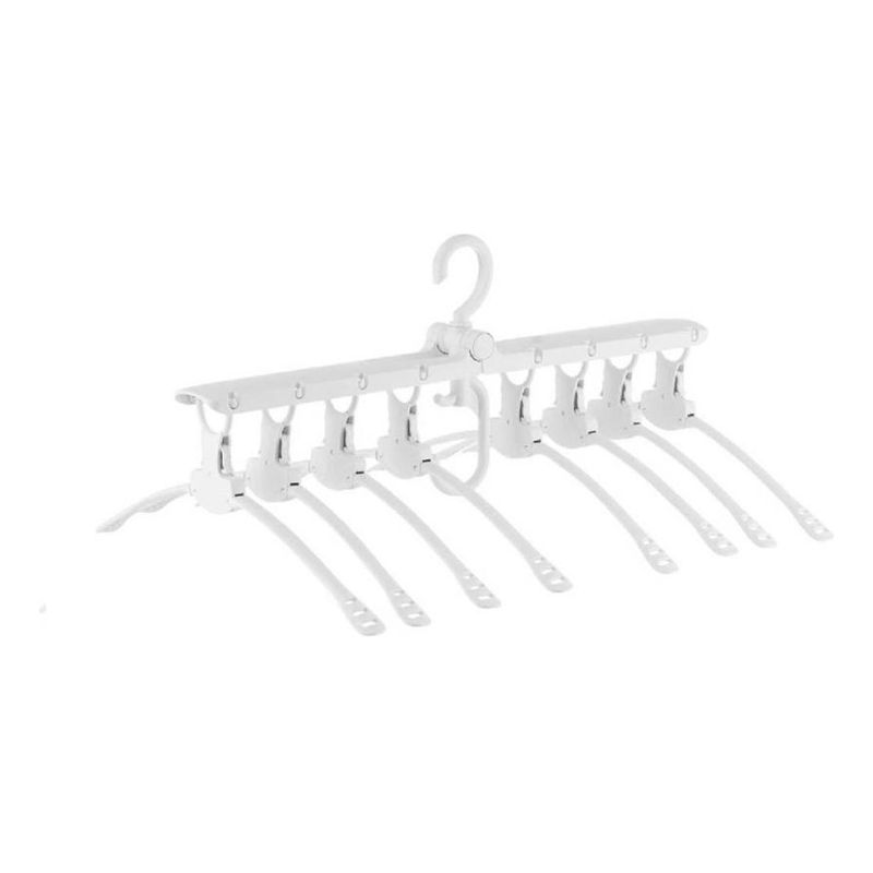 GENERICO - Pack de 3 Colgadores Plegables Mágicos 8 en 1 para Ropa