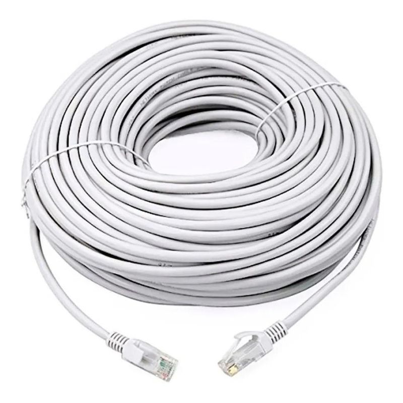 GENERICO - Cable de Red UTP Cat6 50m RJ45 Alta Velocidad para Interior