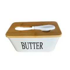 SOMOS DECO - Mantequillero Butter blanco
