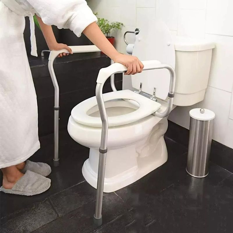 GENERICO - Marco de Seguridad Ajustable para Inodoro en Baño