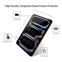 GENERICO - Funda Smart Cover Ultra Delgado con Vidrio Templado 11"