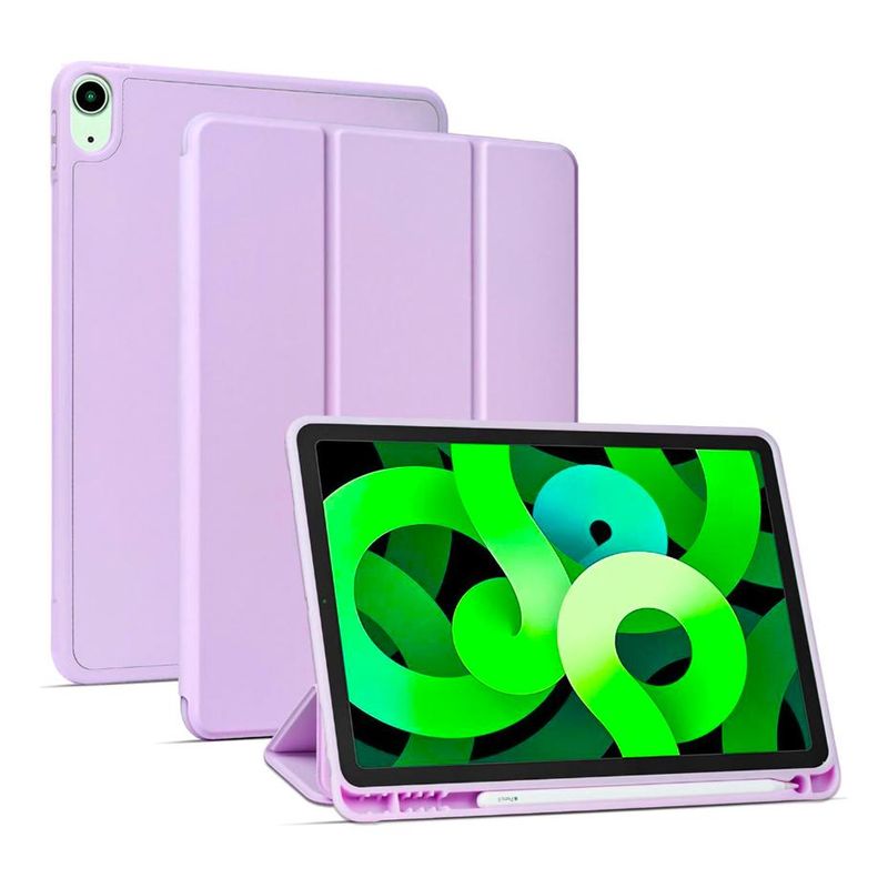 GENERICO - Funda delgada y ligera con soporte para Apple Pencil iPad Air