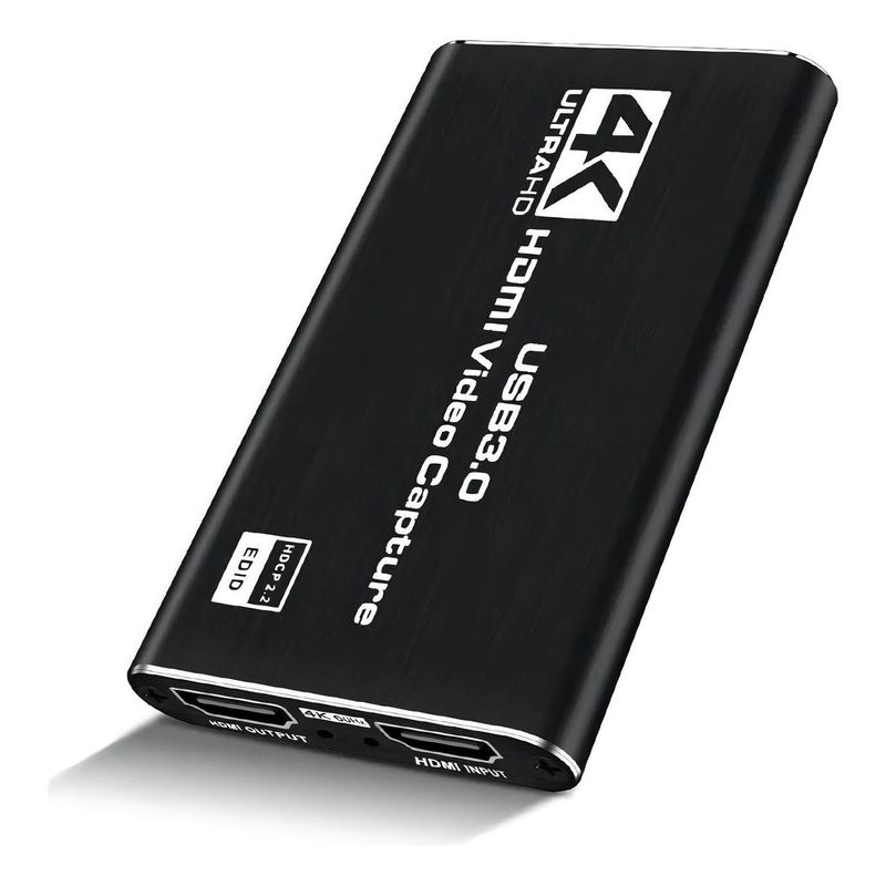 GENERICO - Capturadora HDMI 4K para Streaming y Grabación de Video